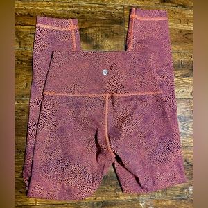 Lululemon Wunder Train Leggings. Size 4.